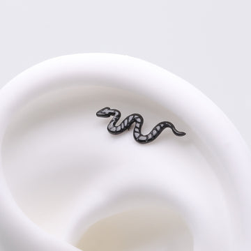 Detail View 1 of Implant Grade Titanium OneFit Threadless Blackline Snake Top Part